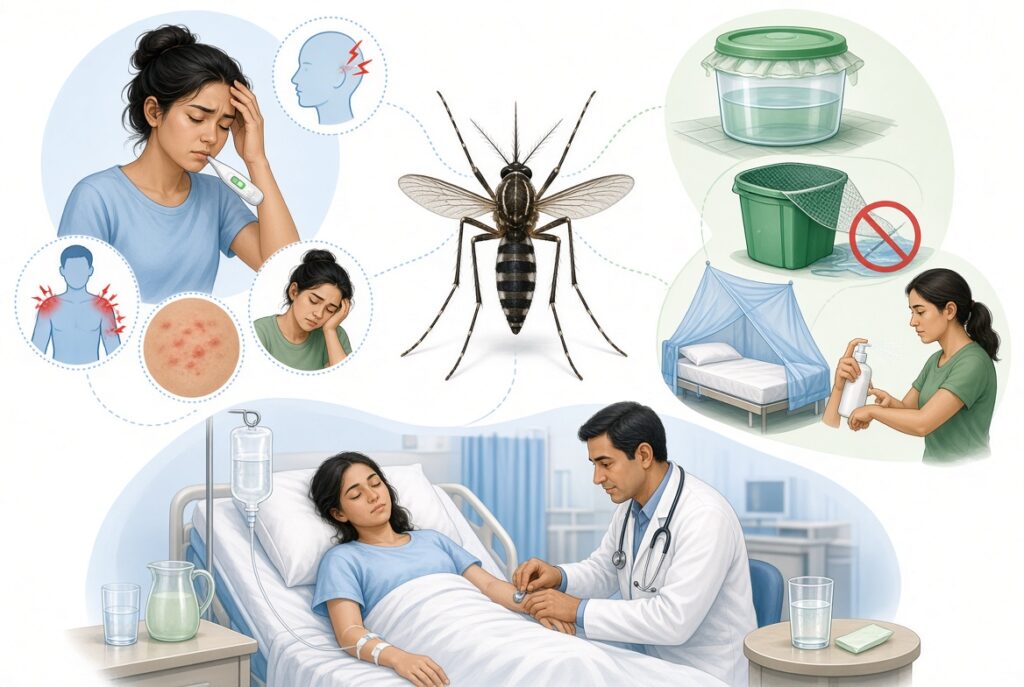 Dengue awareness symptoms, prevention and treatment