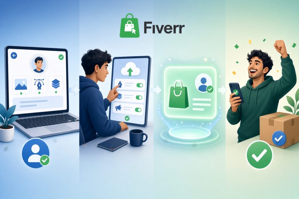 Fiverr Freelancing Guide Complete Guide from Opening an Account to Getting Your First Order