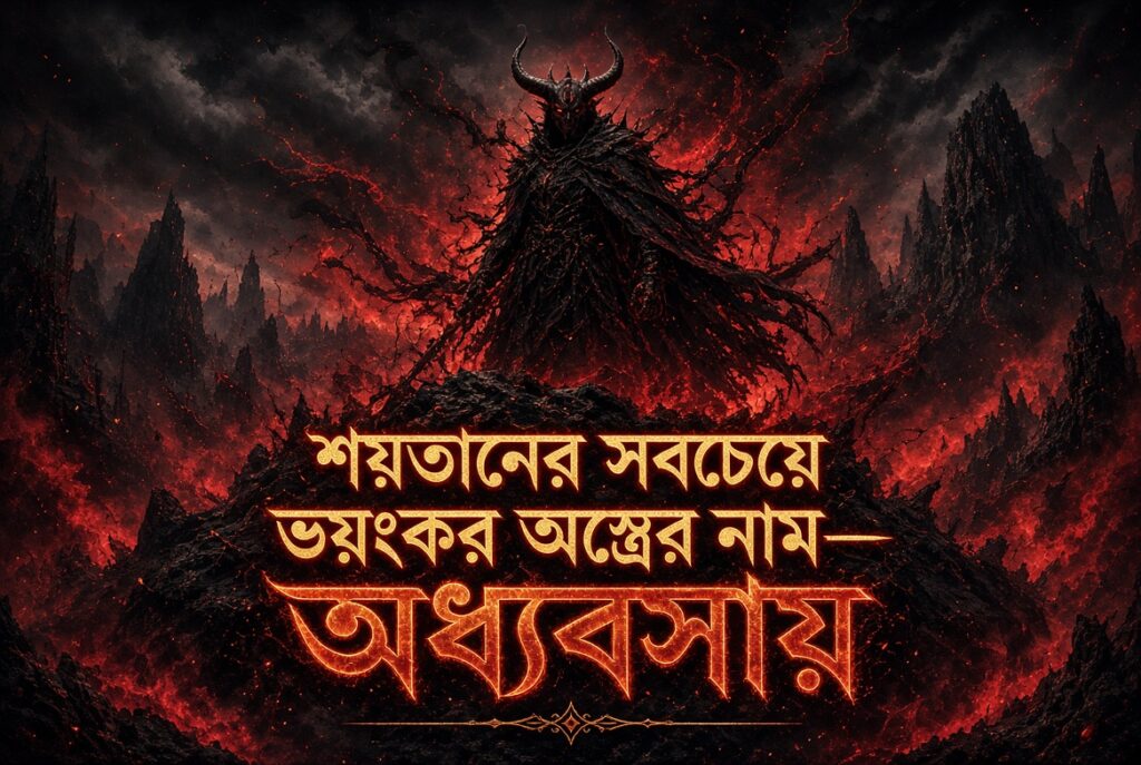 শয়তানের সবচেয়ে ভয়ংকর অস্ত্রের নাম—অধ্যবসায়